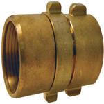 Expansion Ring Coupling for Single Jacket Hose, Brass